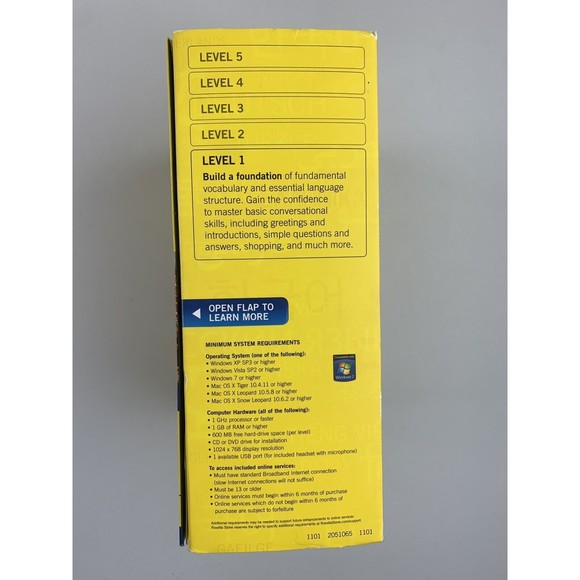 Rosetta Stone German Level 1 Language Learning Software Deutsch RosettaStone - Picture 2 of 10